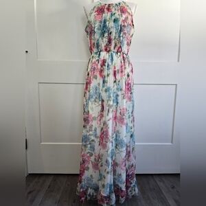 Lovely Grace Floral Sleeveless Dress